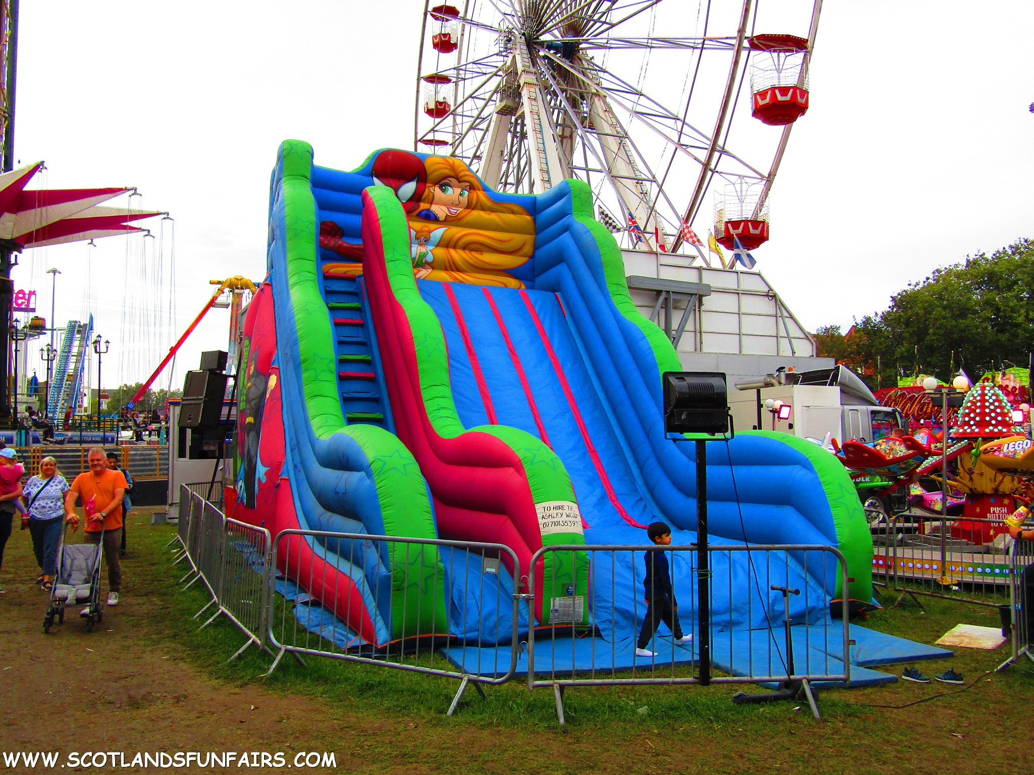 Ashley Woods Inflatable Slide